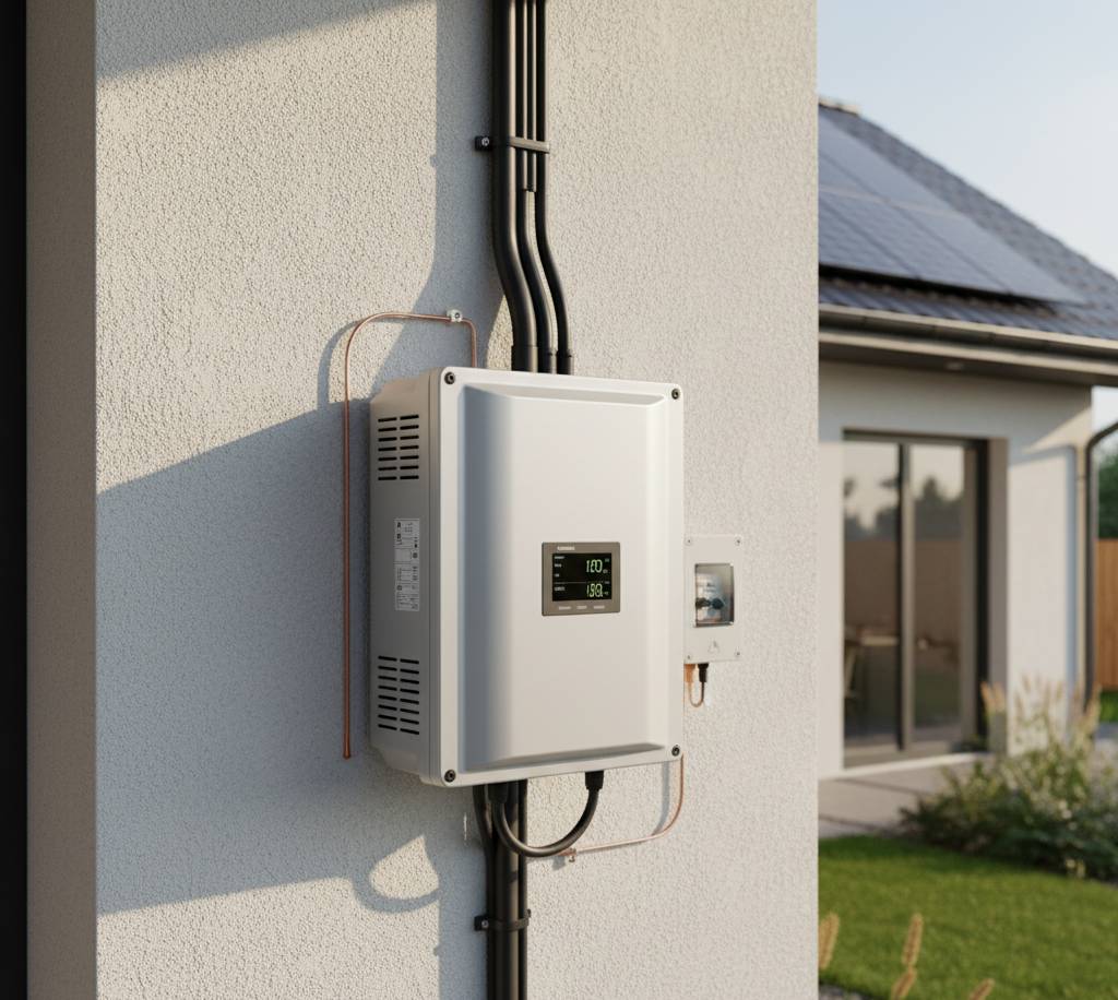 Jak zamontować falownik na zewnątrz budynku? Przewodnik fotowoltaiczny