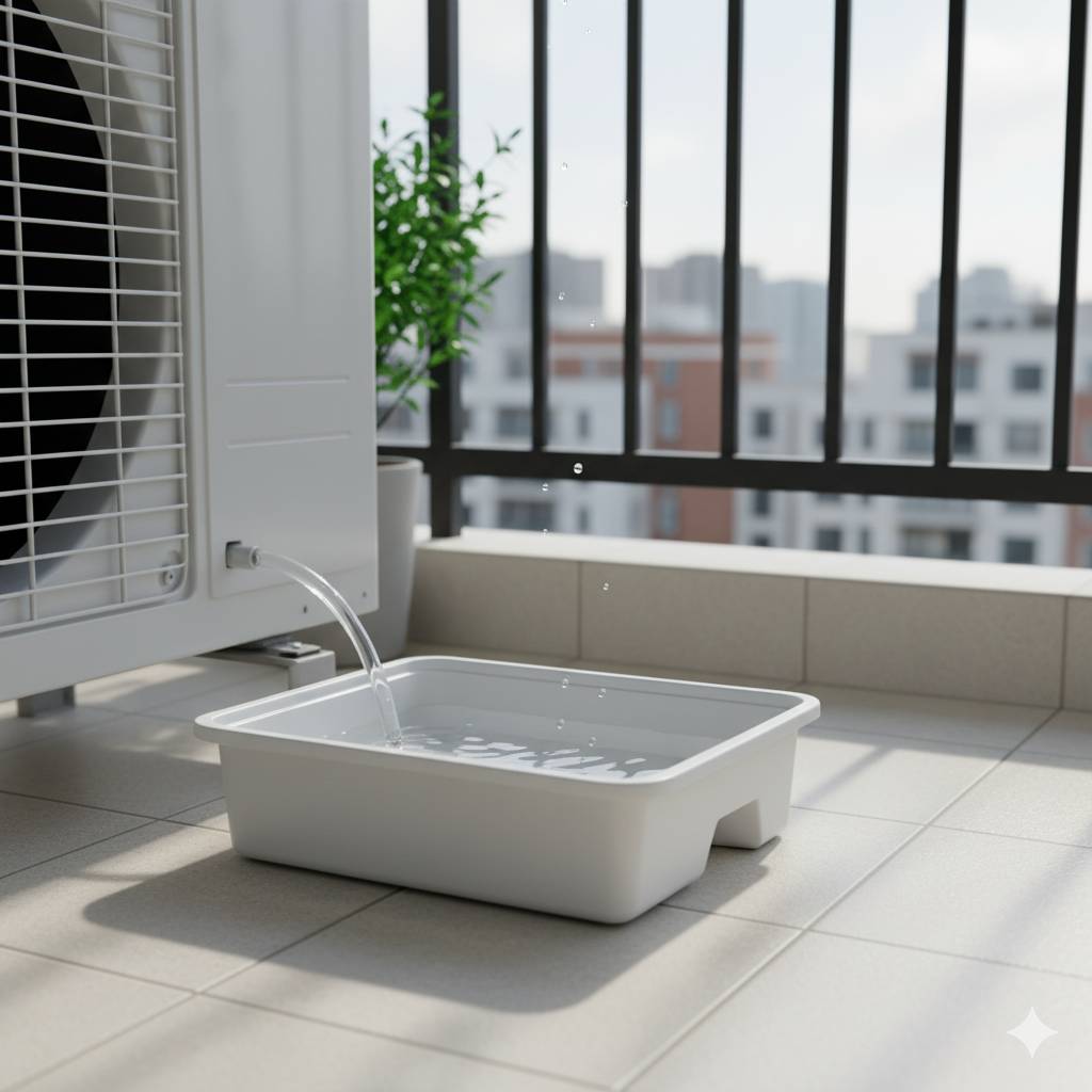 Pojemnik na skropliny klimatyzacji na balkon – jak wybrać?