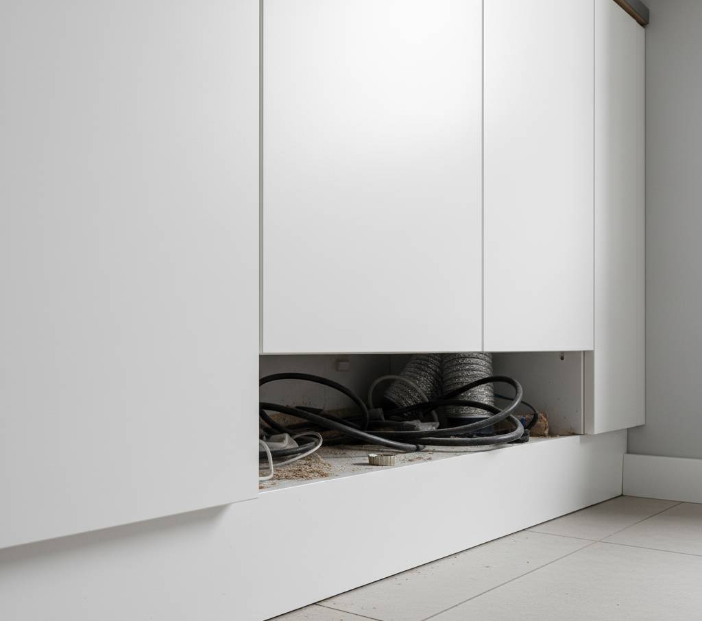 Jak zamontować listwy przypodłogowe za meblami kuchennymi?