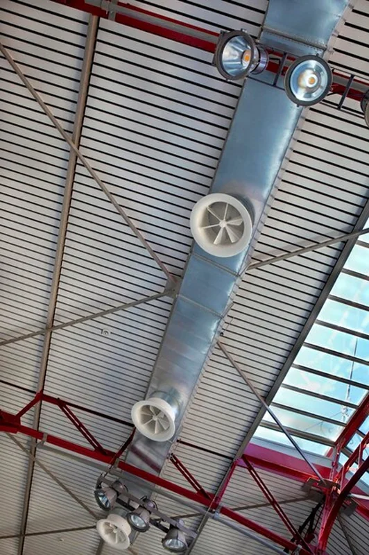 Wentylacja i zabudowa