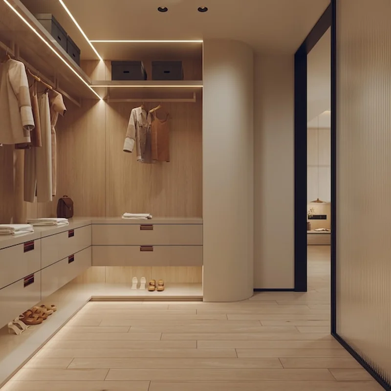 Wymiana podłogi a szafa w zabudowie – co warto wiedzieć?